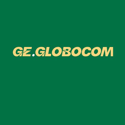 Logo da GE.GLOBOCOM