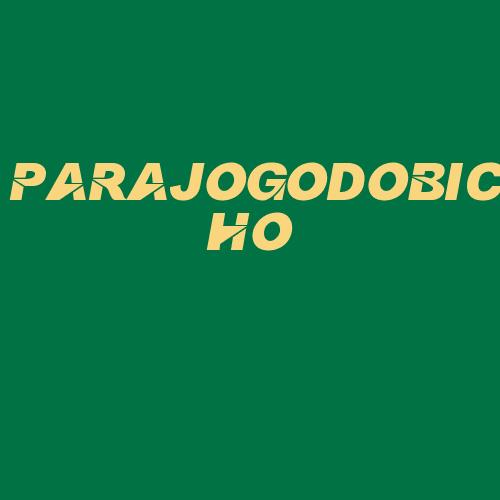 Logo da PARAJOGODOBICHO